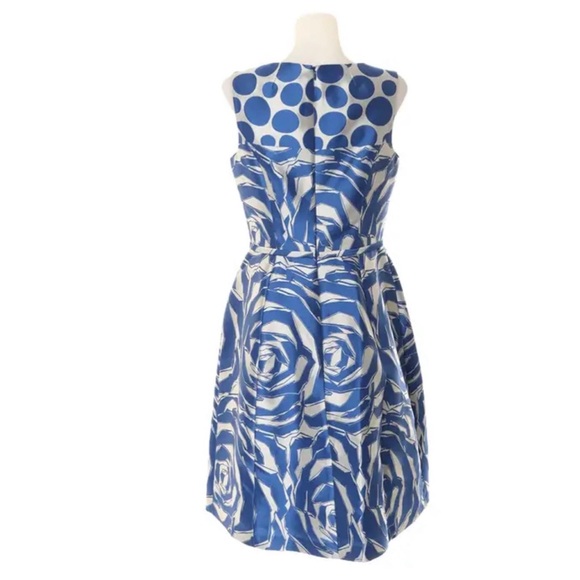 Teri Jon Dress Size 8 Beautiful Summer Silk Blend - Picture 2 of 12